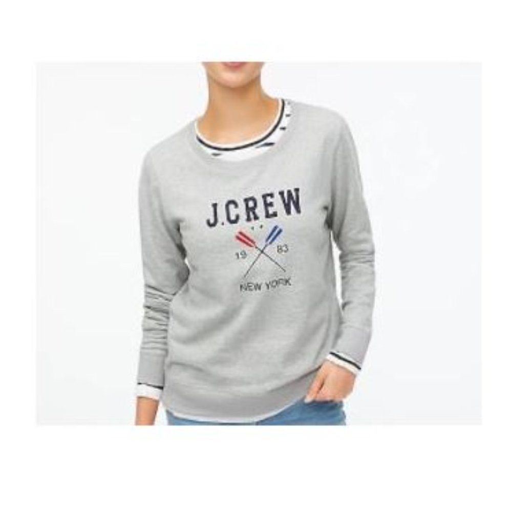 J Crew Factory Logo Sweatshirt